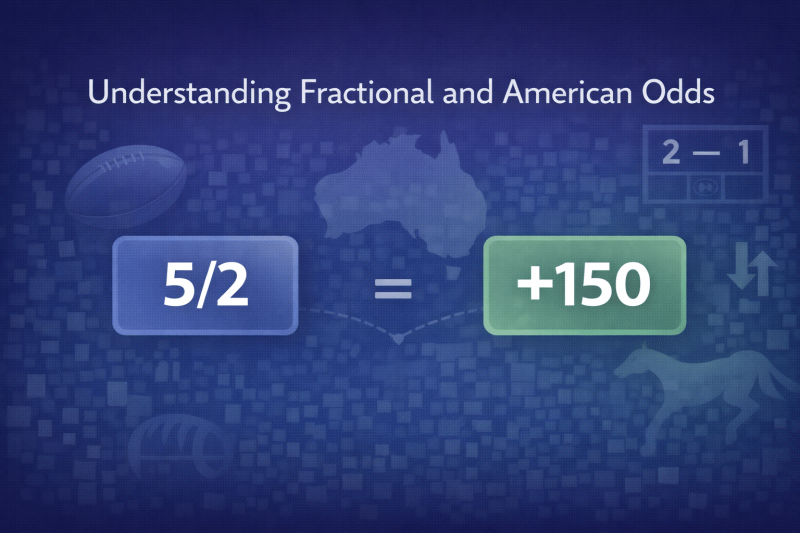 Fractional and American odds